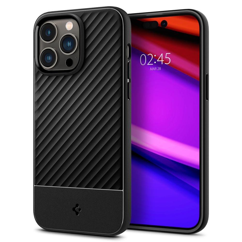 Spigen iPhone 14 Pro Θήκη TPU Core Armor - Matte Black