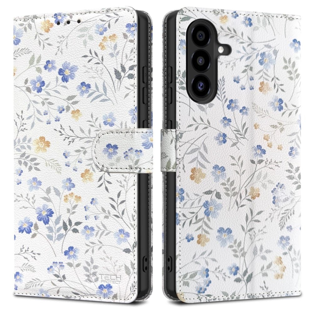 Tech - Protect Samsung Galaxy A26 5G Θήκη Πορτοφόλι Stand από Δερματίνη - Spring Flowers