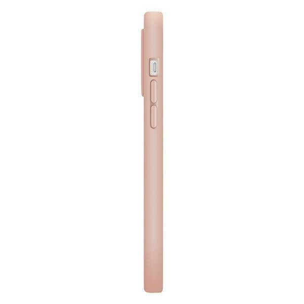 Uniq iPhone 14 Pro Max Lino Hue Magclick Θήκη Σιλικόνης με MagSafe - Pink / Blush Pink