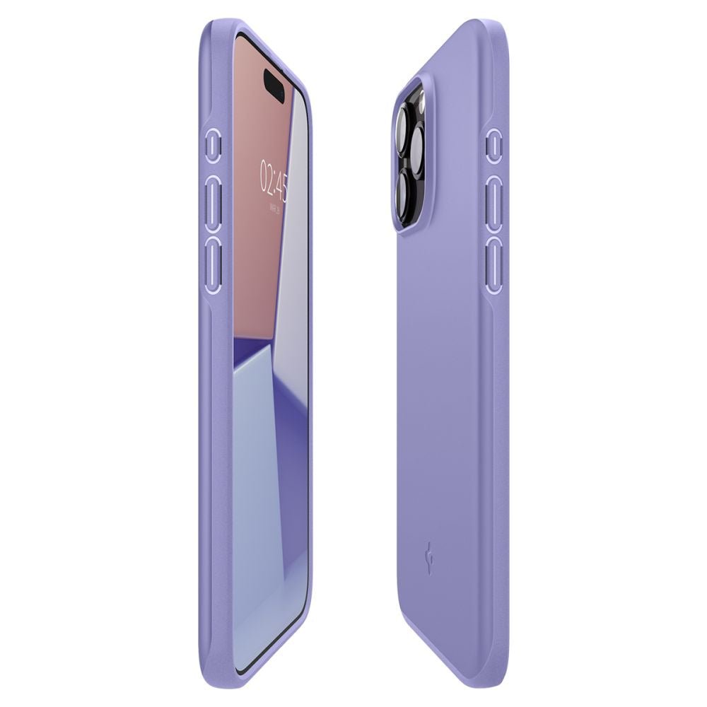 Spigen iPhone 15 Pro Thin Fit Σκληρή Θήκη - Iris Purple