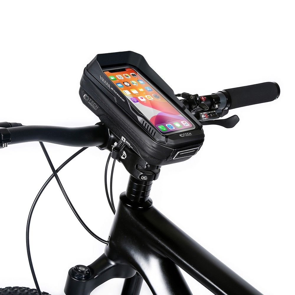 Tech - Protect XT3 Bike Mount Universal Τσάντα Αποθήκευσης για Τιμόνι Ποδηλάτου - 0,6L - Black