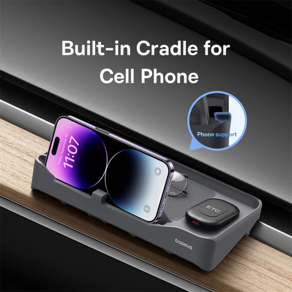 Baseus T - Space Βάση Οργάνωσης και Αποθήκευσης για το Αυτοκίνητο - Grey