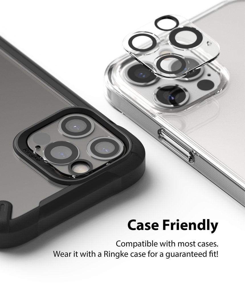 Ringke iPhone 12 Pro Camera Protector Αντιχαρακτικό Γυαλί για την Κάμερα - 2 Τεμάχια - Διάφανο