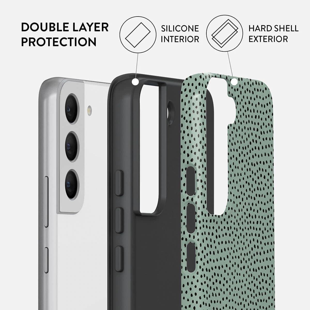 Burga Samsung Galaxy S22 Plus Fashion Tough Σκληρή Θήκη - Mint Gelato