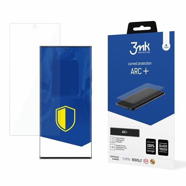 3MK Samsung Galaxy S22 Ultra ARC+ Curved Protection 0,17mm Full Screen Προστατευτικό Φιλμ Οθόνης - Διάφανο