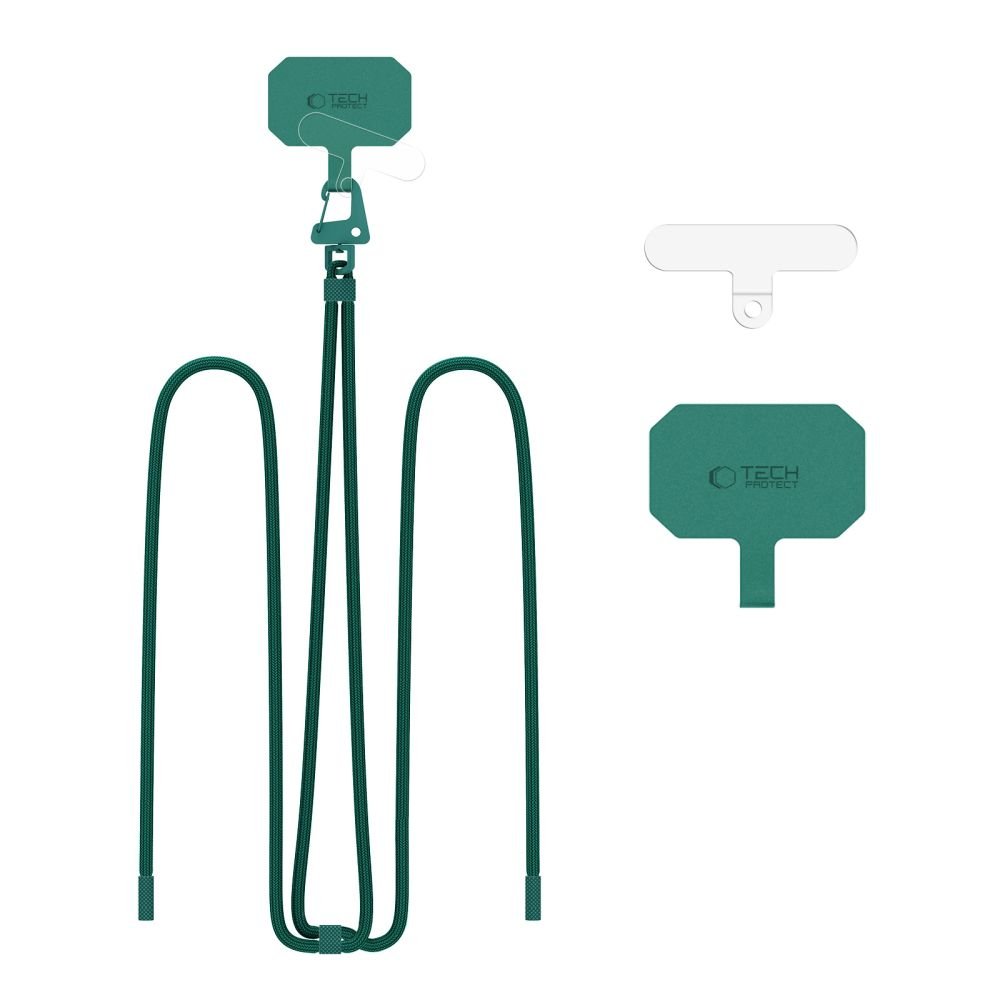 Tech - Protect C5S Rope CrossBody Strap - Universal Λουράκι για Θήκη Κινητού - Hunter Green