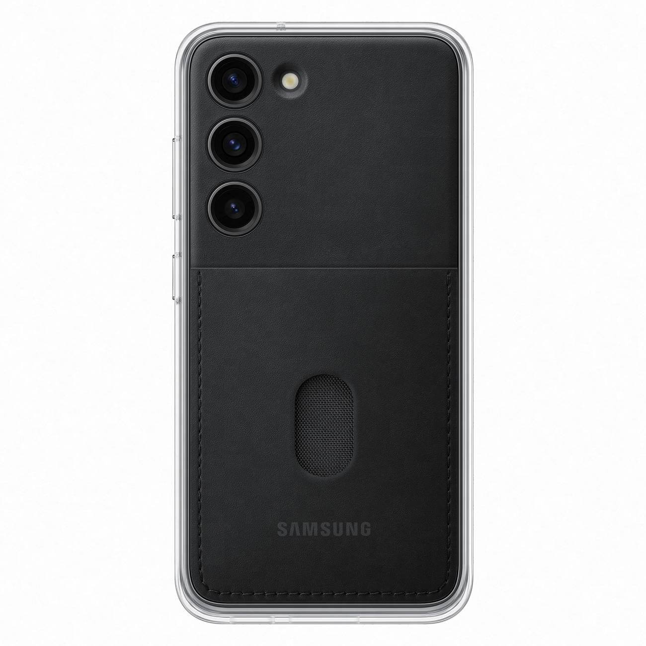 Samsung Frame Cover Samsung Galaxy S23 Σκληρή Θήκη με Πλαίσιο Σιλικόνης - Black - EF - MS911CBEGWW