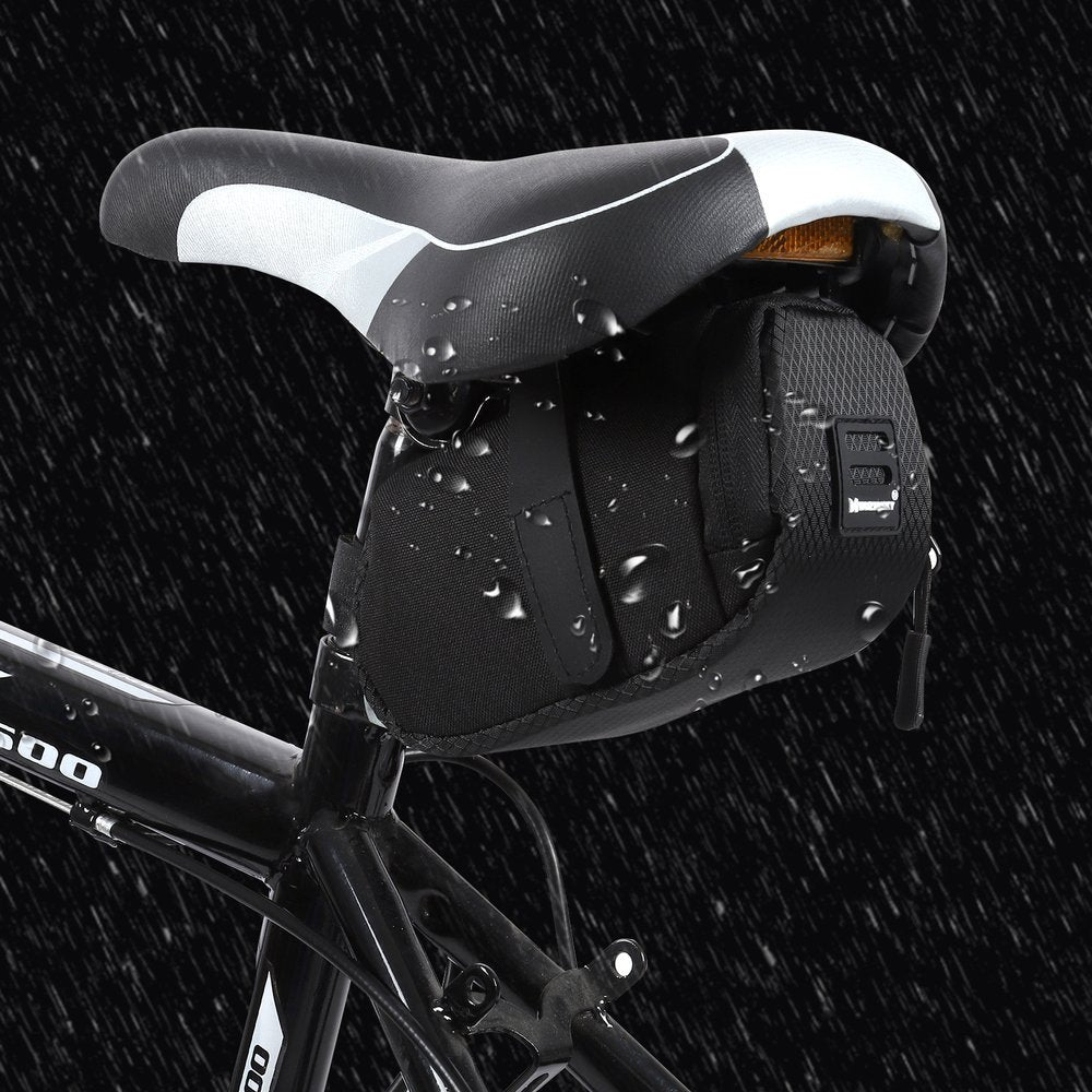 Wozinsky Bike Saddle Bag - Τσάντα Αποθήκευσης για Σέλα Ποδηλάτων 0,6L - Black - WBB8BK
