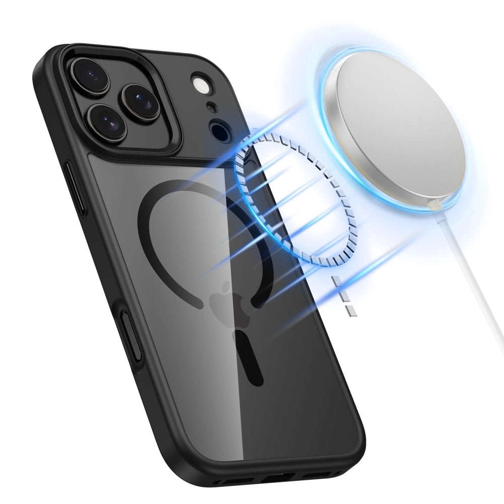 Tech - Protect iPhone 17 Pro Max MagMat - Σκληρή Θήκη με Πλαίσιο Σιλικόνης και MagSafe - Black / Διάφανη