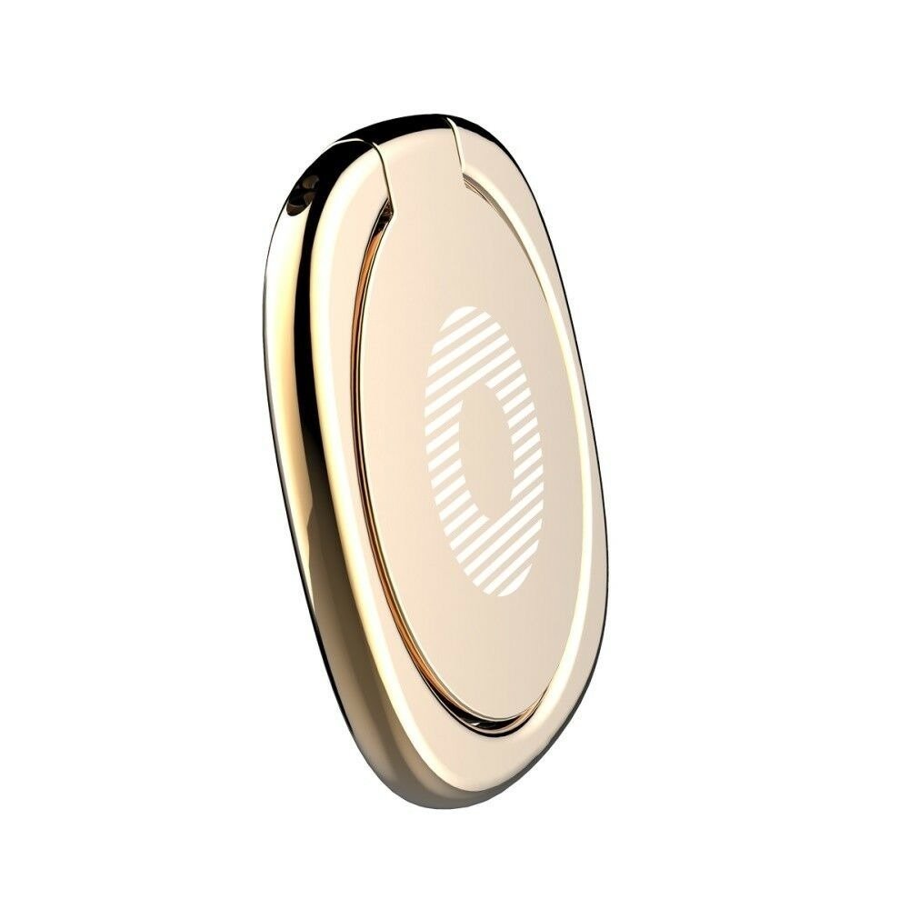 Baseus Privity Ring Holder - Δαχτυλίδι Συγκράτησης Κινητού / Tablet - Βάση Στήριξης - Gold - SUMQ - 0V