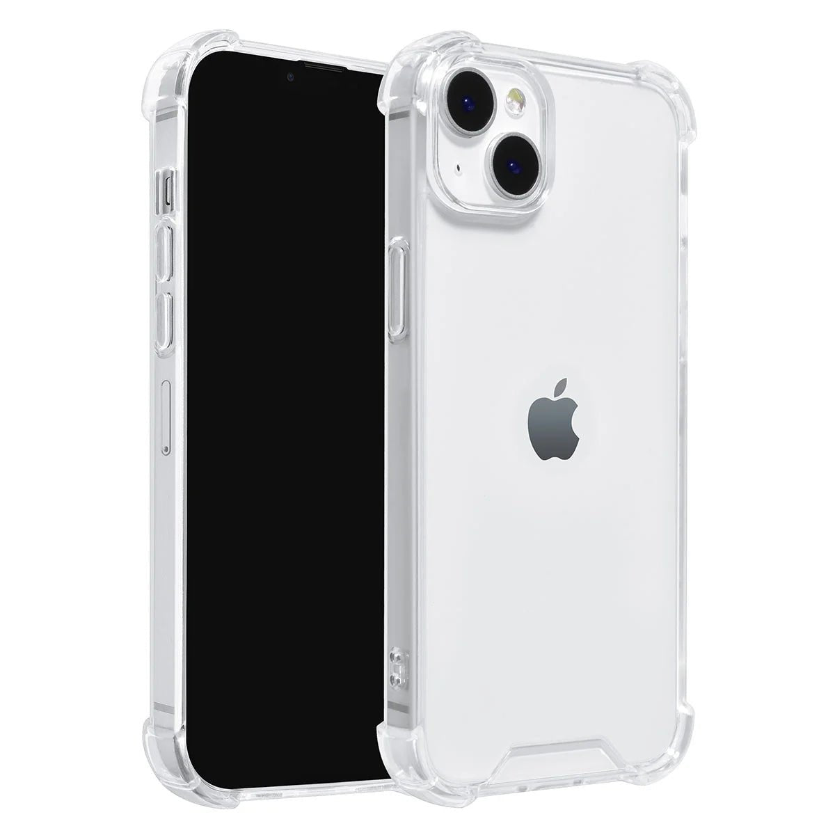 Tuniq iPhone 15 Plus / 14 Plus Θήκη Σιλικόνης με Ενισχυμένες Γωνίες - Διάφανη