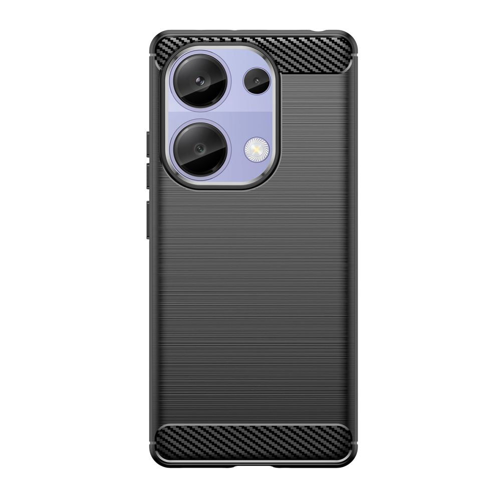 Tech - Protect Xiaomi Redmi Note 13 Pro 4G Carbon TPU Θήκη Σιλικόνης - Black