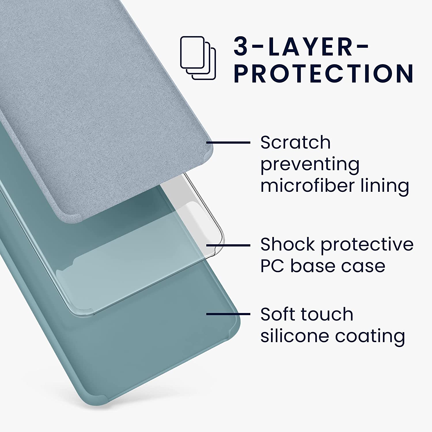 KW Xiaomi Redmi Note 11 Pro / Note 11 Pro 5G Θήκη Σιλικόνης Rubberized TPU - Antique Stone - 57373.206