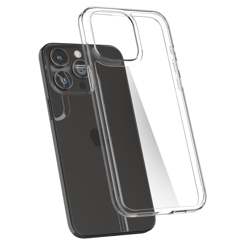 Spigen iPhone 15 Pro AirSkin Hybrid Σκληρή Θήκη - Crystal Clear