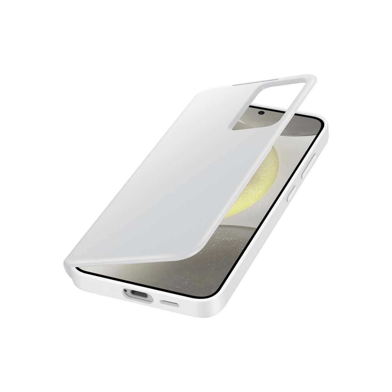 Samsung Smart View Wallet - Samsung Galaxy S24+ Θήκη Πορτοφόλι - White - EF - ZS926CWEGWW