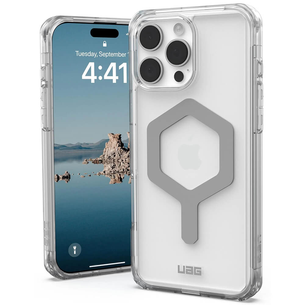 UAG iPhone 16 Pro Max Plyo Series Θήκη Υψηλής Προστασίας με MagSafe - Ice Silver