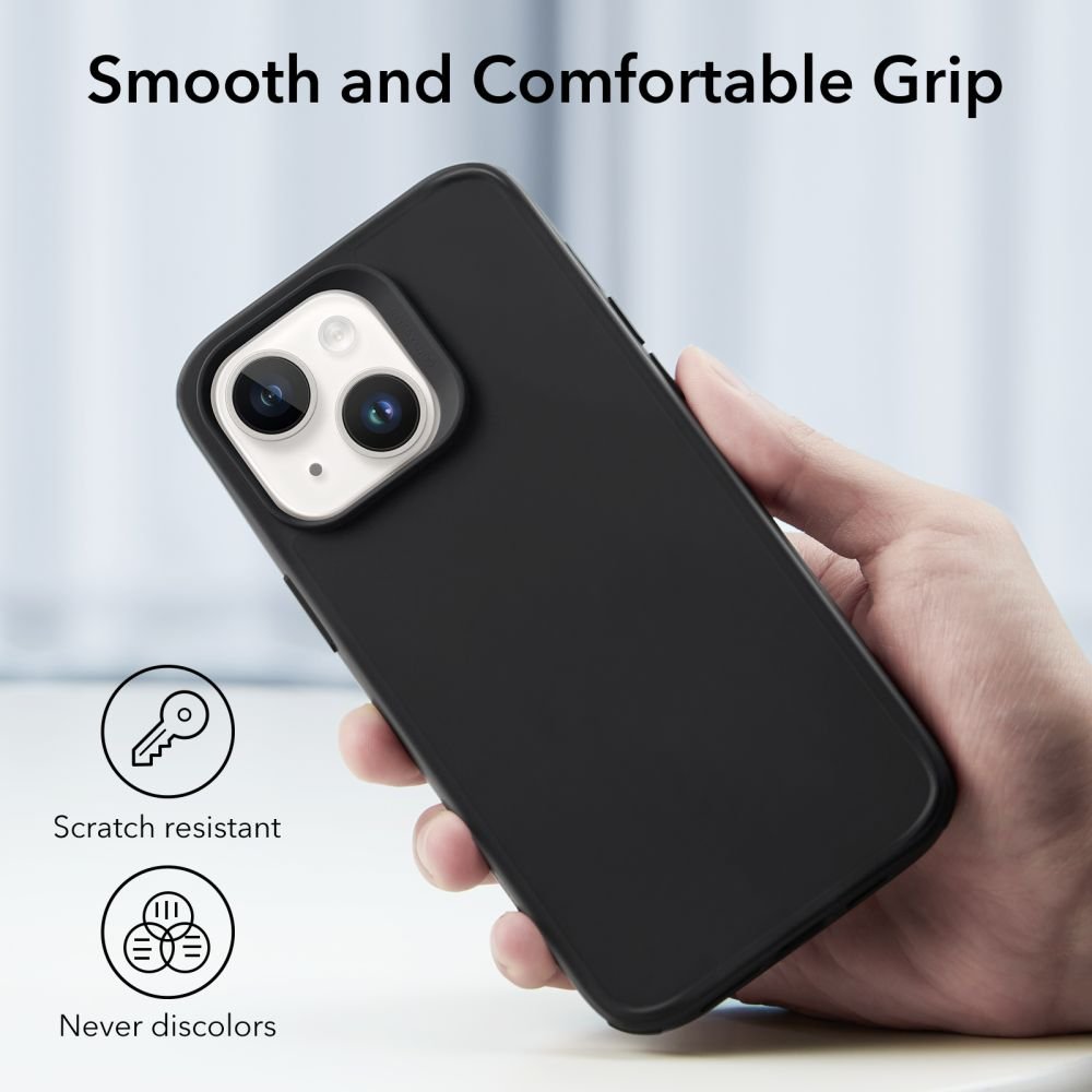 ESR iPhone 13 / 14 Classic Hybrid Halolock Σκληρή Θήκη με Πλαίσιο Σιλικόνης και MagSafe - Black