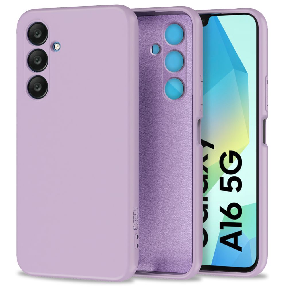 Tech - Protect Samsung Galaxy A16 4G / A16 5G Icon Θήκη Σιλικόνης Rubber TPU - Violet