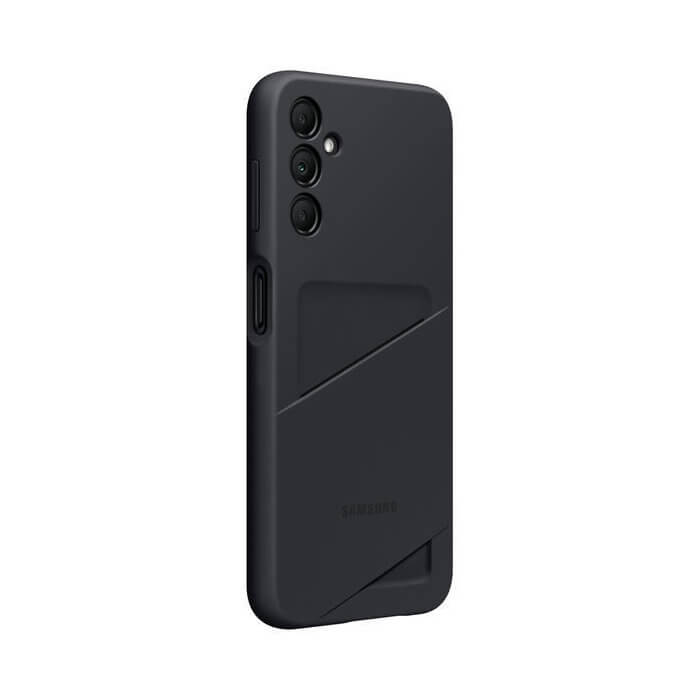 Samsung Card Slot Cover Samsung Galaxy A14 5G Θήκη Σιλικόνης με Υποδοχή για Κάρτα - Black - EF - OA146TBEGWW