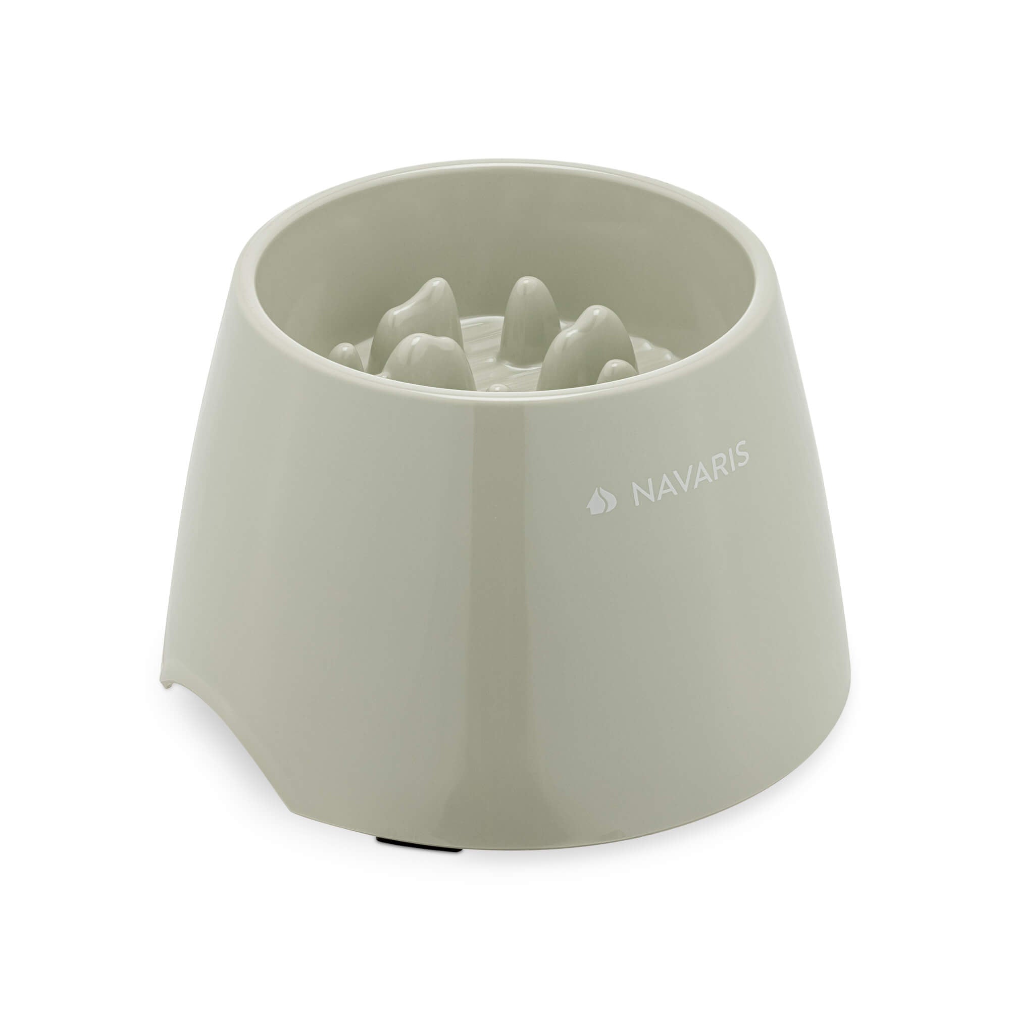 Navaris Ανυψωμένο Μπολ Φαγητού Αργής Κατάποσης 800ml για Κατοικίδια - Light Green - 55456.07