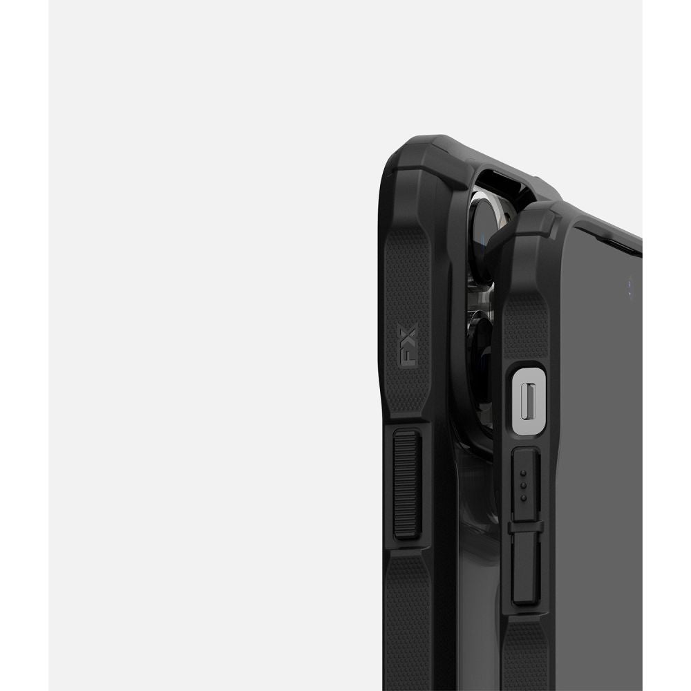 Ringke iPhone 14 Pro Max Fusion X Σκληρή Θήκη με Πλαίσιο Σιλικόνης - Black - Διάφανη