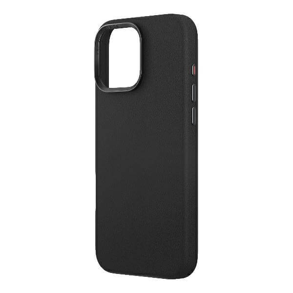 Uniq iPhone 16 Pro Max Lyden MagClick Σκληρή Θήκη με Επένδυση Συνθετικού Δέρματος και MagSafe - Dallas Black