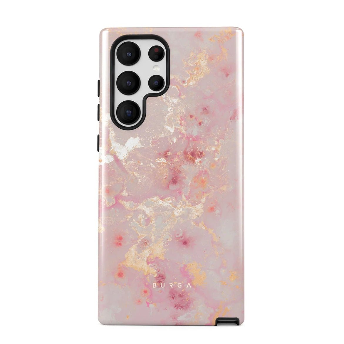 Burga Samsung Galaxy S22 Ultra Fashion Tough Σκληρή Θήκη - Golden Coral