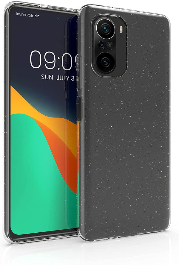 KW Xiaomi Poco F3 / Mi 11i Θήκη Σιλικόνης TPU Design Glitter Uniform - Διάφανη - 56838.01