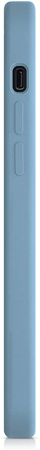 KW iPhone 12 / iPhone 12 Pro Θήκη Σιλικόνης Rubber TPU - Stone Blue - 52641.206