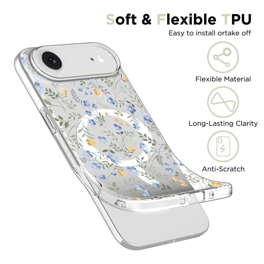 Tech - Protect iPhone Air Flexair Θήκη Σιλικόνης TPU με MagSafe - Spring Flowers