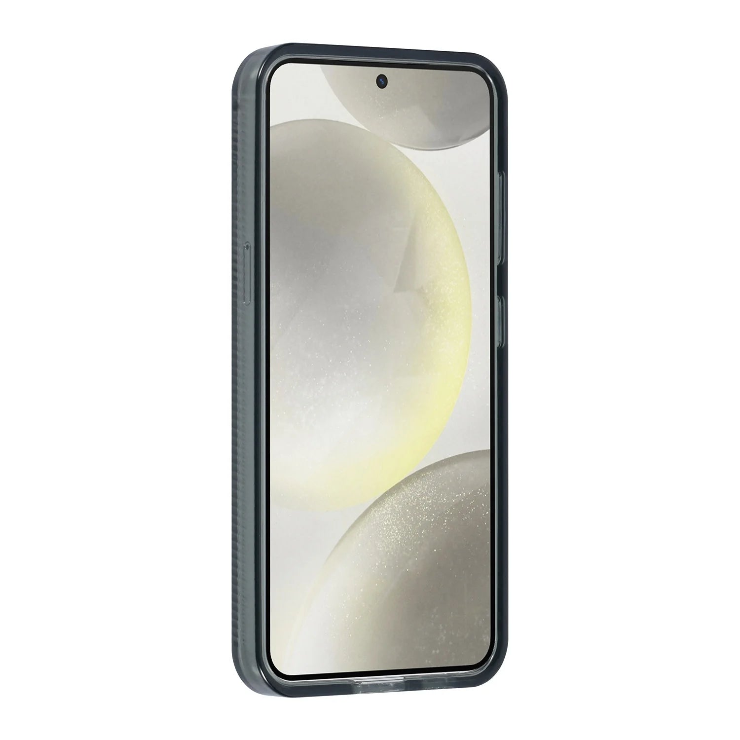 Tuniq Samsung Galaxy S24 - Σκληρή Θήκη με Πλαίσιο Σιλικόνης - Ημιδιάφανο Μαύρο / Διάφανο