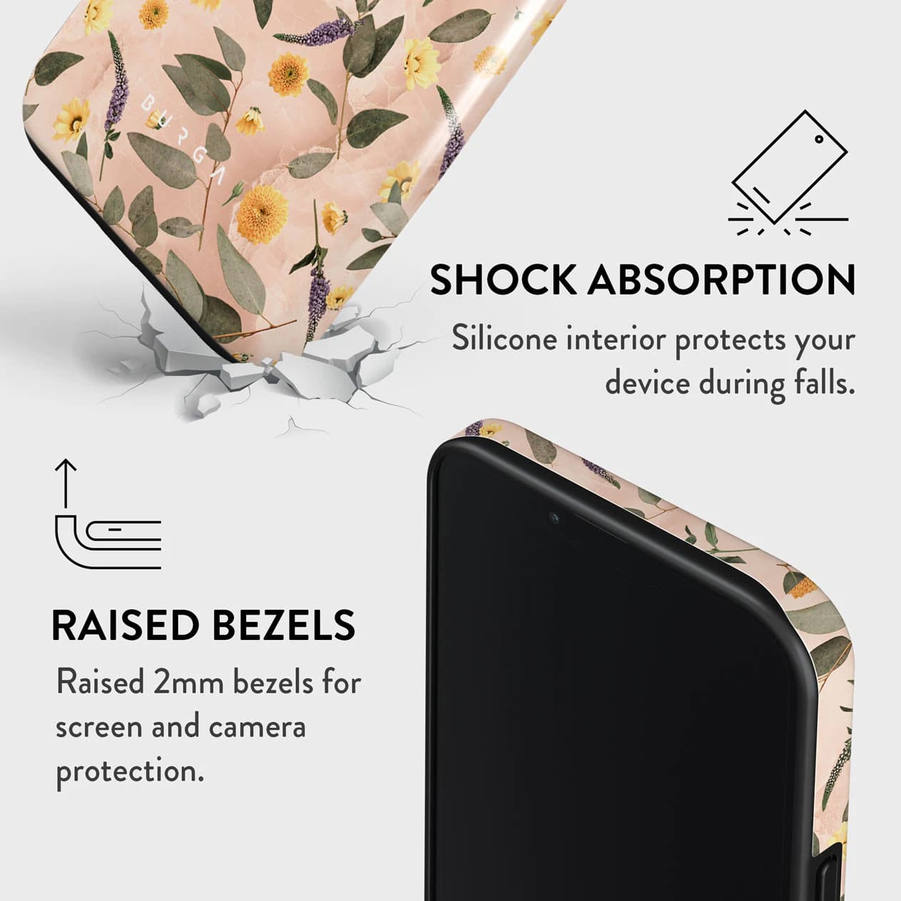 Burga iPhone 13 Pro Fashion Tough Σκληρή Θήκη - Sunday Brunch