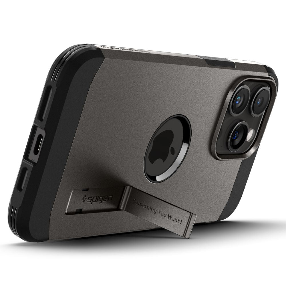 Spigen iPhone 15 Pro Tough Armor Mag Σκληρή Θήκη με MagSafe - Gunmetal