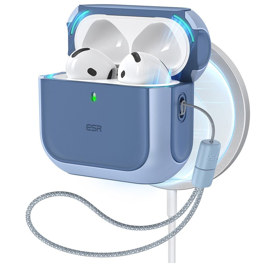 ESR AirPods 4 Θήκη Σιλικόνης με MagSafe - Orbit Halolock - Blue