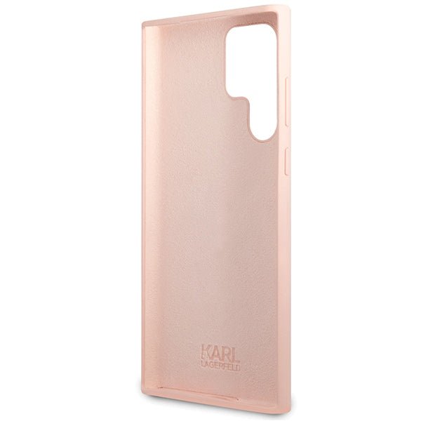 Karl Lagerfeld Samsung Galaxy S24 Ultra - Silicone Choupette - Θήκη Σιλικόνης - Pink - KLHCS24LSNCHBCP