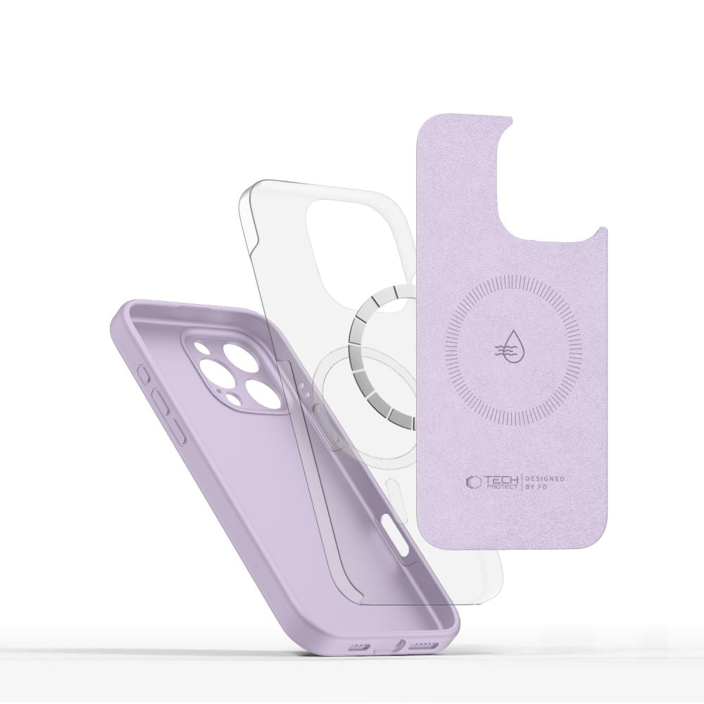Tech - Protect iPhone 16 Pro Liquid Silicone - MagSafe Θήκη Σιλικόνης TPU - Mauve