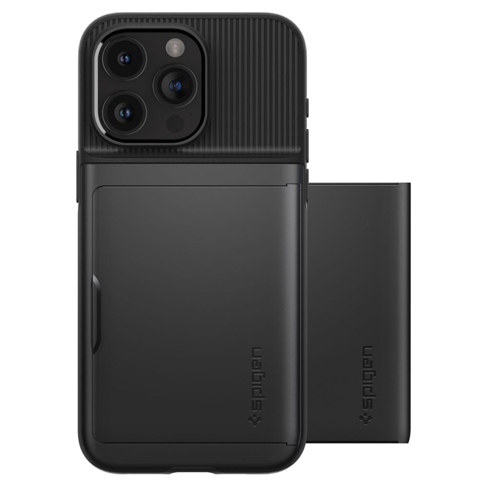 Spigen iPhone 15 Pro Max Slim Armor CS Σκληρή Θήκη - Black