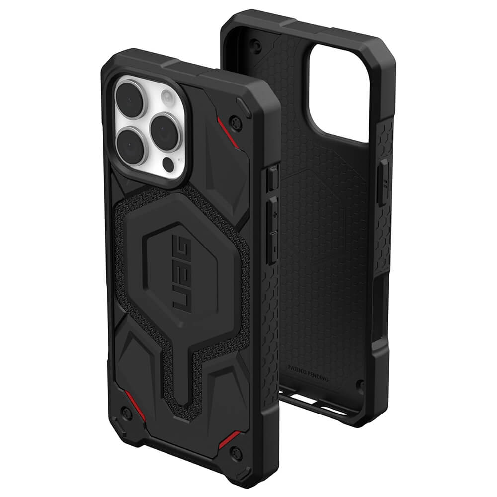 UAG iPhone 16 Pro Max Monarch Pro Kevlar Series Σκληρή Θήκη με MagSafe - Kevlar Black