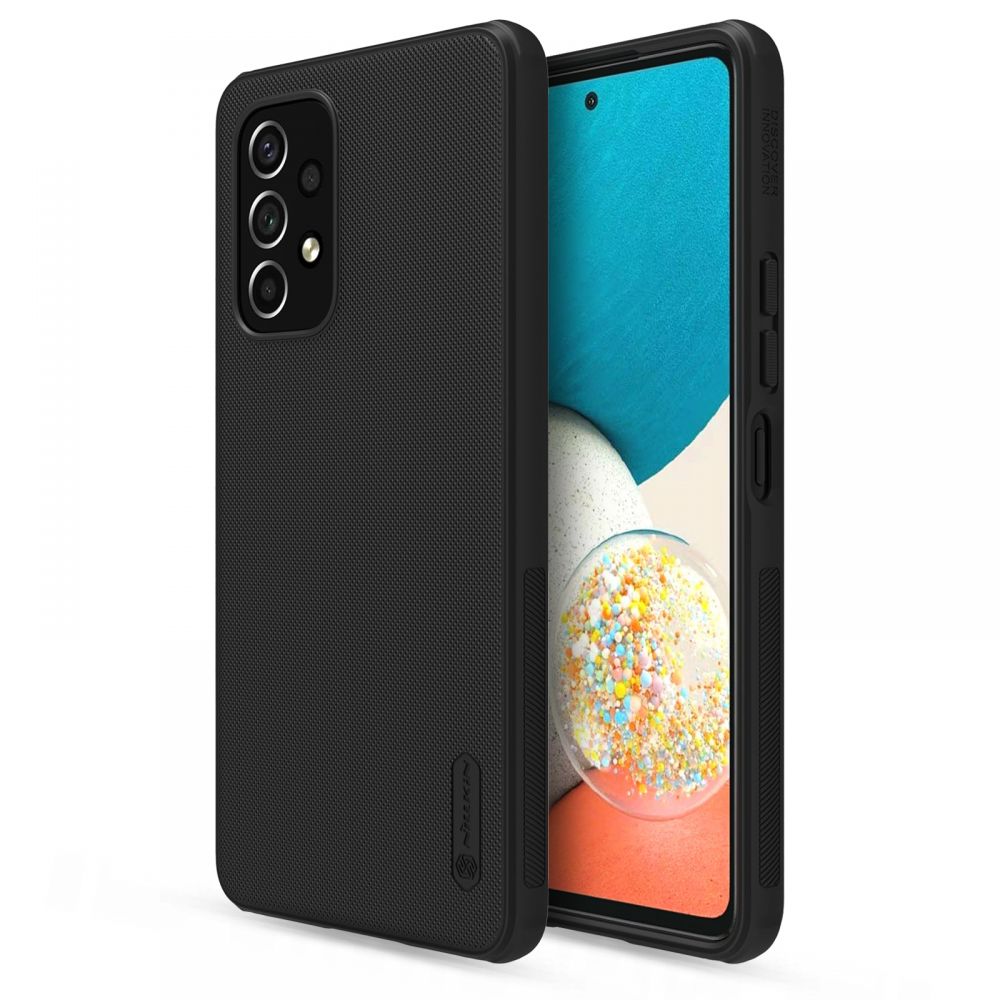 Nillkin Samsung Galaxy A53 5G Super Frosted Shield Pro Σκληρή Θήκη με Πλαίσιο Σιλικόνης - Black