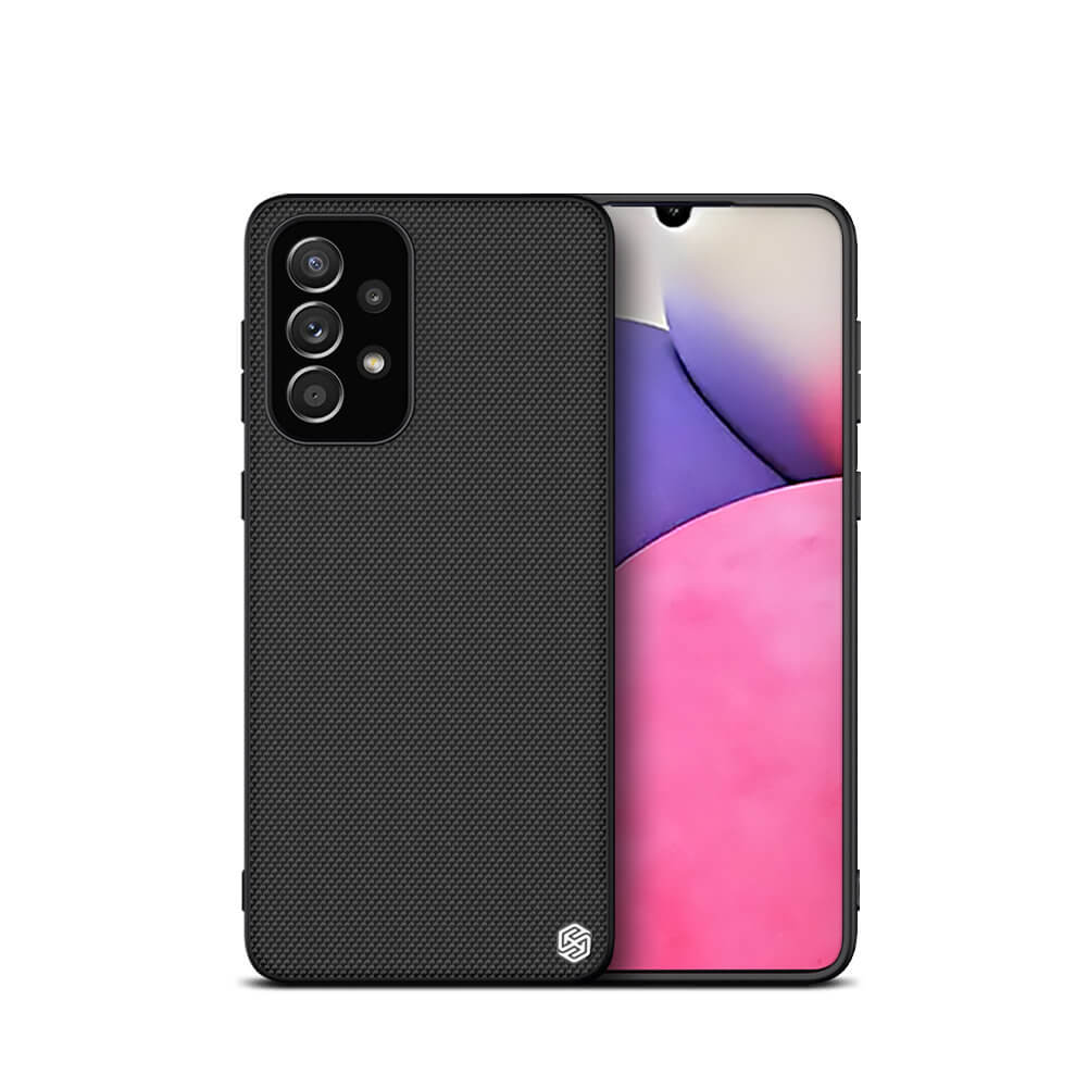 Nillkin Samsung Galaxy A33 5G Textured Case Σκληρή Θήκη με Πλαίσιο Σιλικόνης - Black
