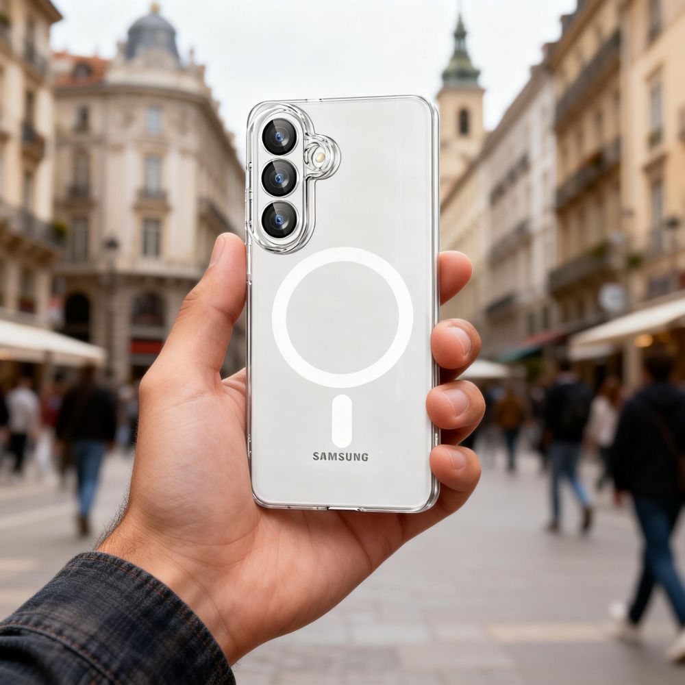 Tech - Protect Samsung Galaxy S26 - Θήκη Σιλικόνης TPU με MagSafe - Flexair MagSafe - Clear