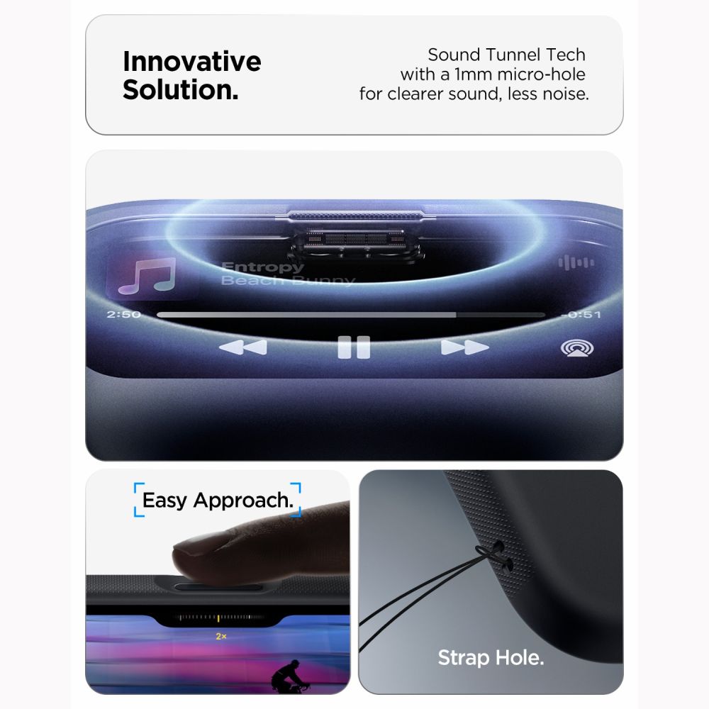 Spigen iPhone 18 Pro / iPhone 17 Pro - Θήκη Σιλικόνης με MagSafe - Nano Pop Mag - Black Sesame