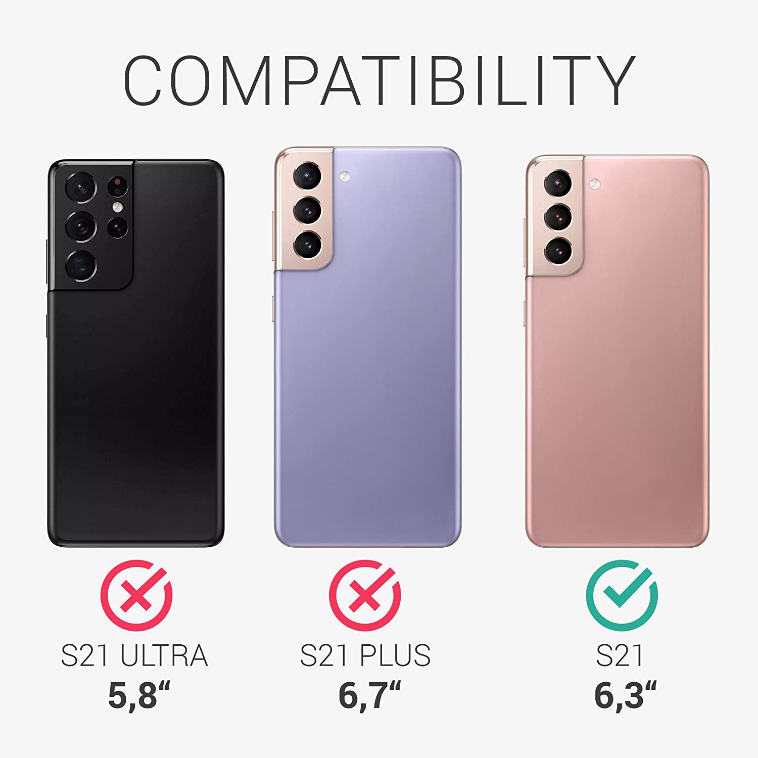 KW Samsung Galaxy S21 Θήκη Σιλικόνης TPU - Coral Matte - 54055.56