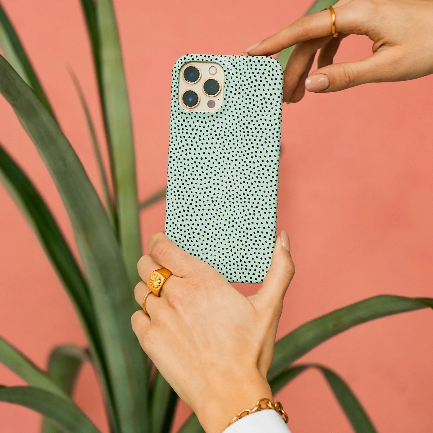 Burga iPhone 14 Plus Fashion Tough Σκληρή Θήκη - Mint Gelato
