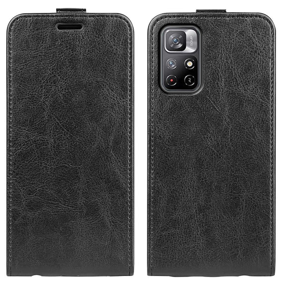 Erbord Xiaomi Poco M4 Pro 5G / Redmi Note 11S 5G Θήκη Δερματίνη Flip - Black