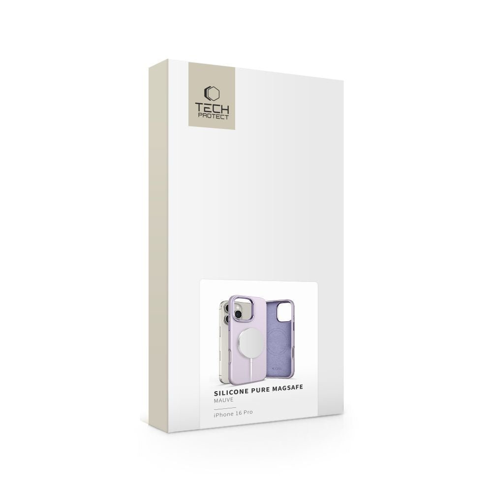 Tech - Protect iPhone 16 Pro Silicone Pure Θήκη Σιλικόνης TPU με MagSafe - Mauve