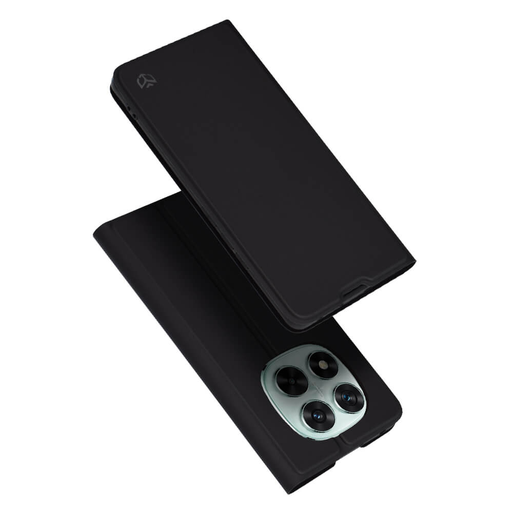 Techsuit Xiaomi Redmi Note 14 Pro 5G / Poco X7 - Magskin Book - Θήκη Βιβλίο - Black