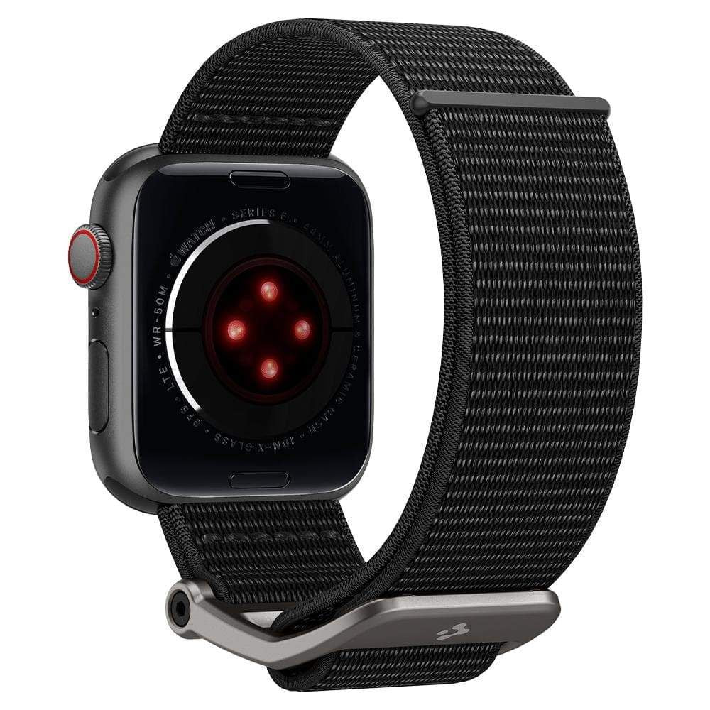 Spigen Λουράκι Apple Watch 4/5/6/7/8/9/10/11 - SE (1/2/3) - ULTRA (1/2/3) - 44/45/46/49mm DuraPro Flex - Black
