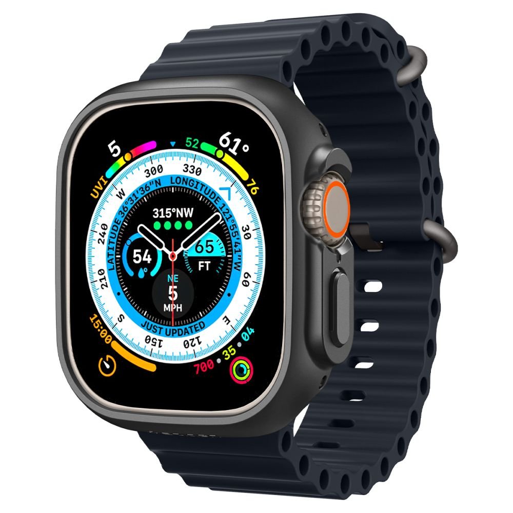 Spigen Θήκη Apple Watch Ultra (1/2/3) - 49mm Thin Fit - Black