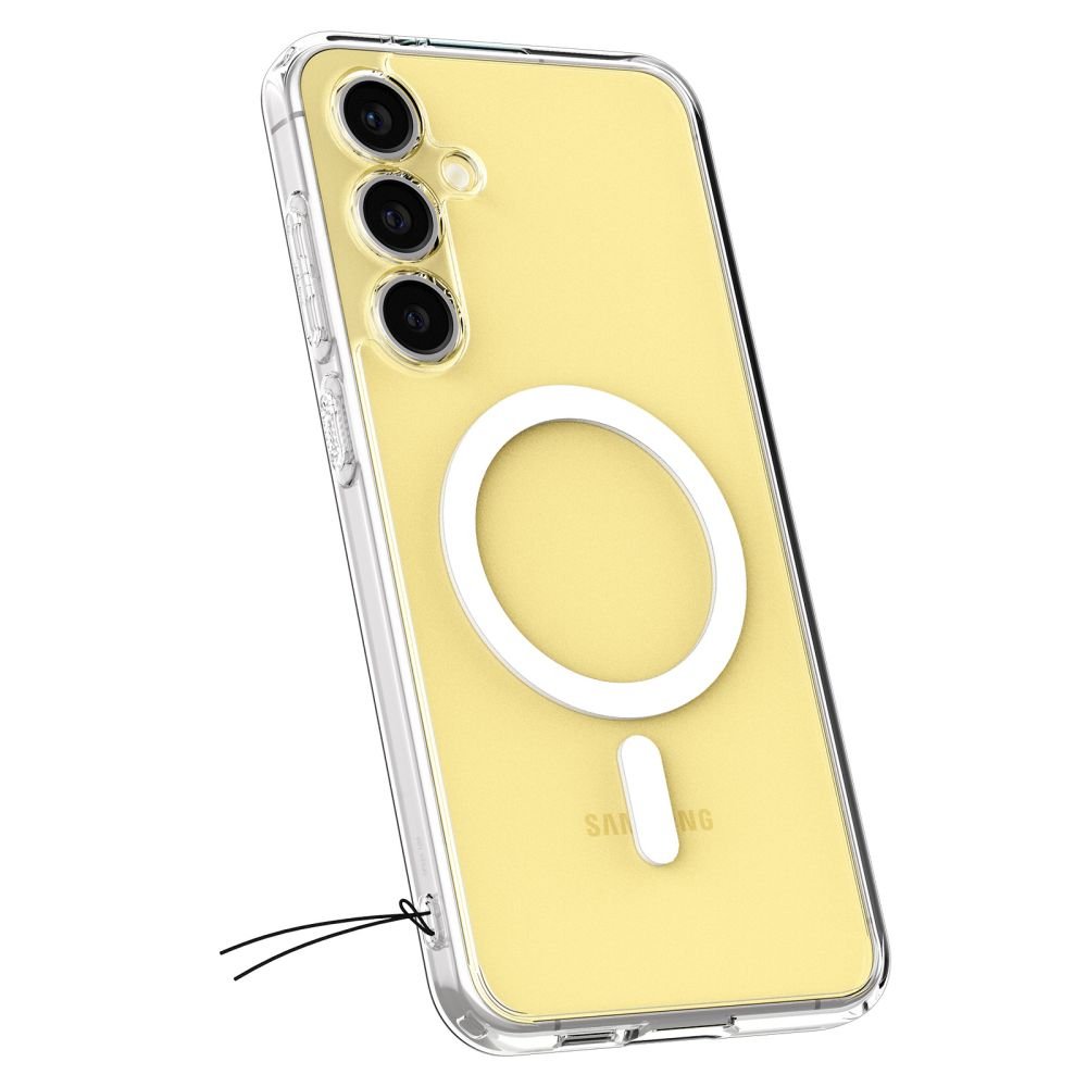 Spigen Samsung Galaxy S24 FE Ultra Hybrid Mag Σκληρή Θήκη με Πλαίσιο Σιλικόνης Και MagSafe - White
